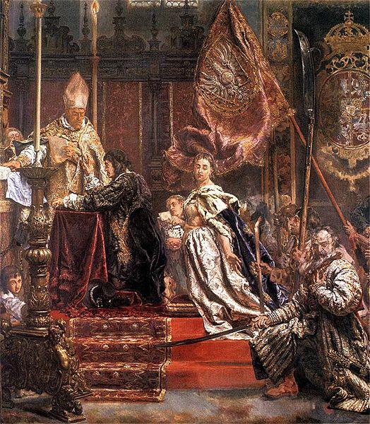 Jan Matejko Fragment of Lwow Oath by Jan Matejko oil painting image